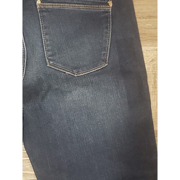 White House Black Market The Skinny Ankle Dark Wash Denim Blue Jeans | Size 2 - Picture 5 of 9